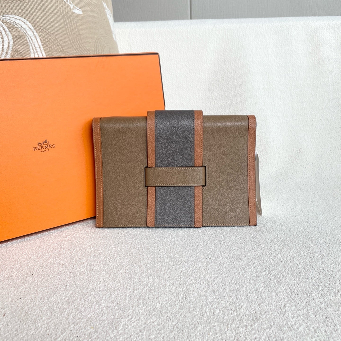Hermès - Passant - Evercolor leather - Multicolour - (small)