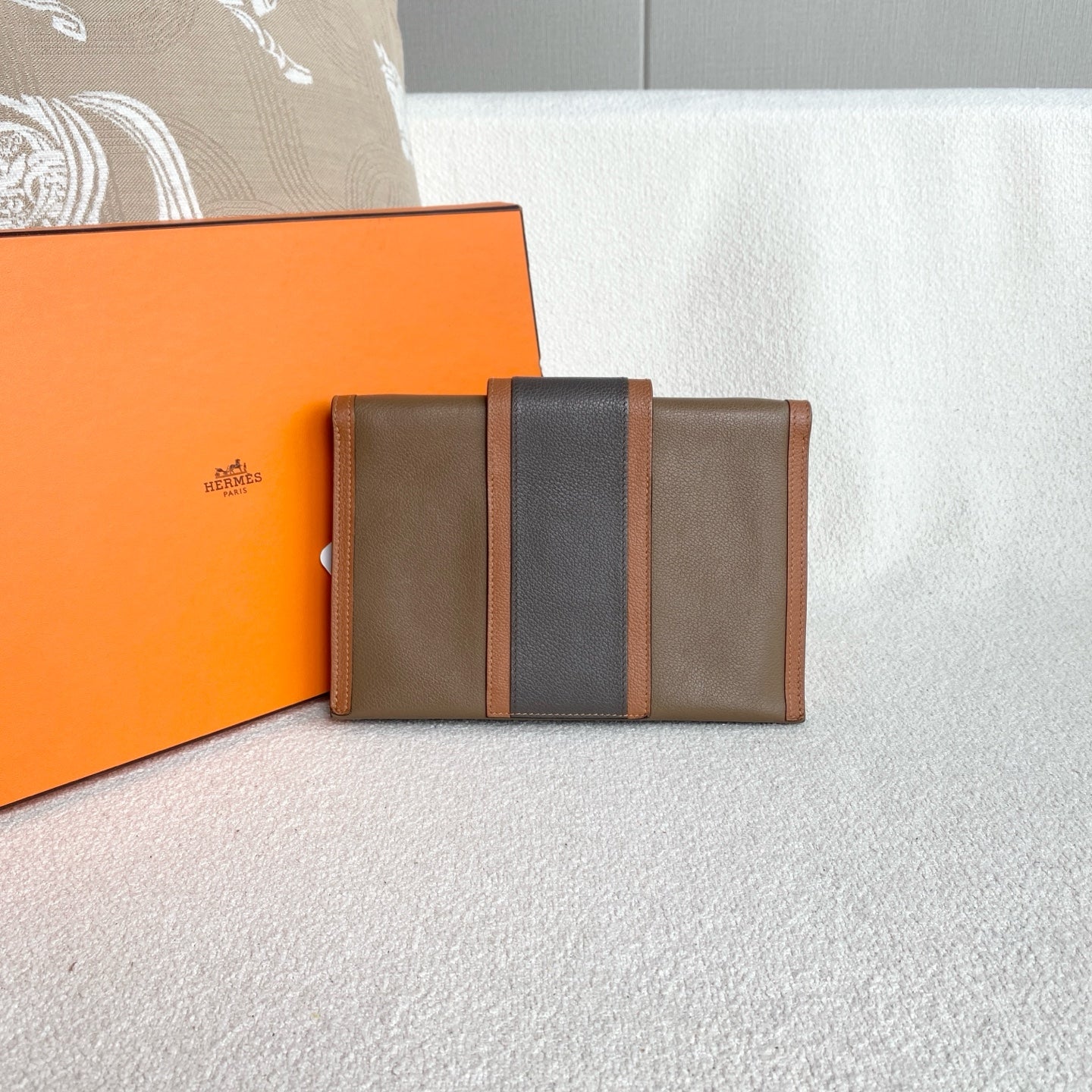 Hermès - Passant - Evercolor leather - Multicolour - (small)