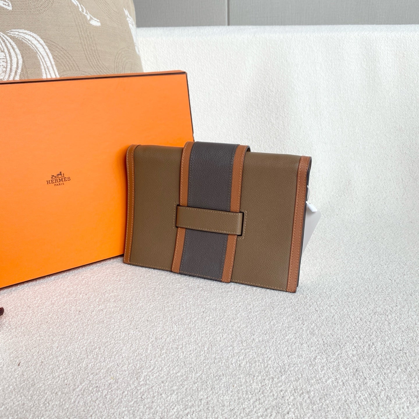 Hermès - Passant - Evercolor leather - Multicolour - (small)