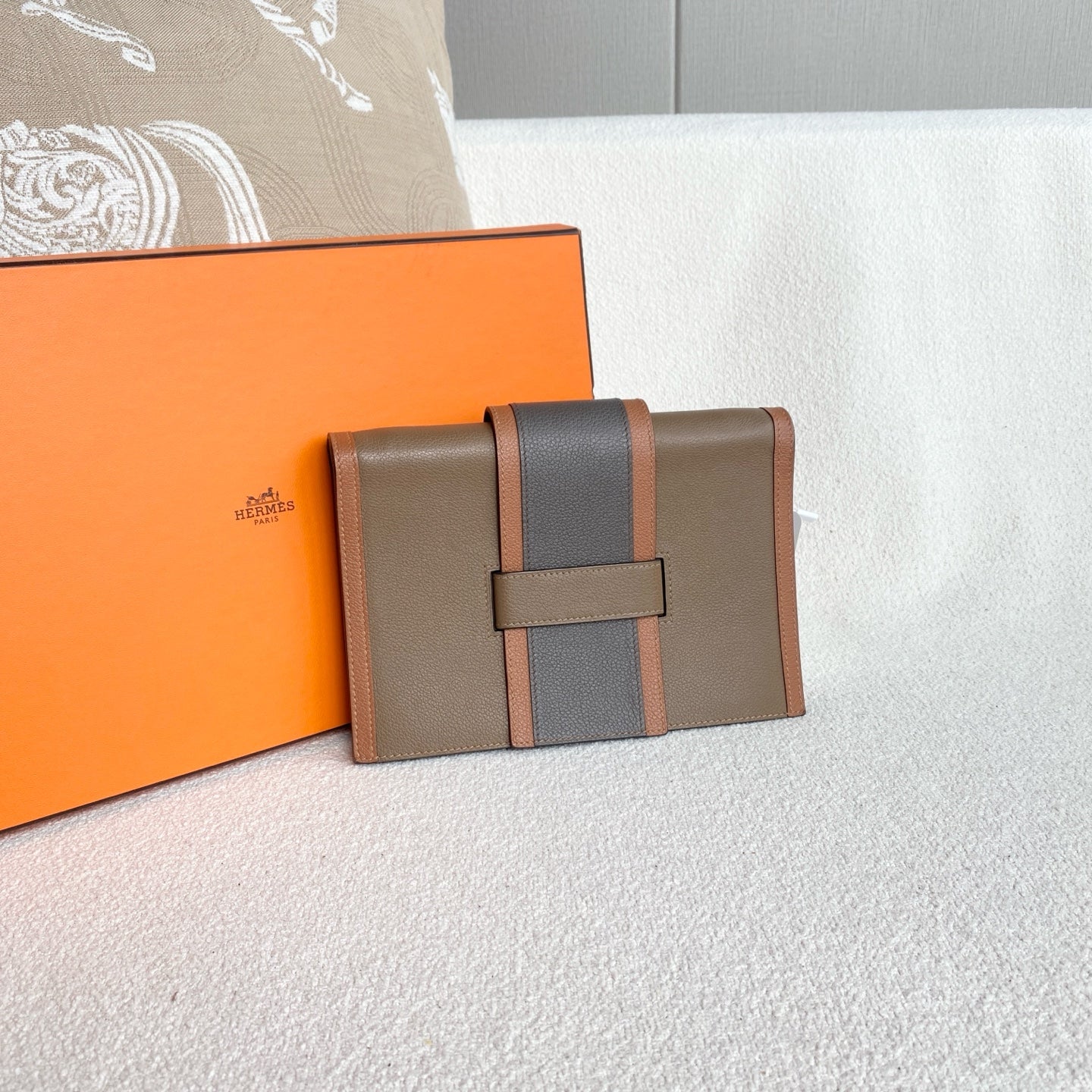 Hermès - Passant - Evercolor leather - Multicolour - (small)