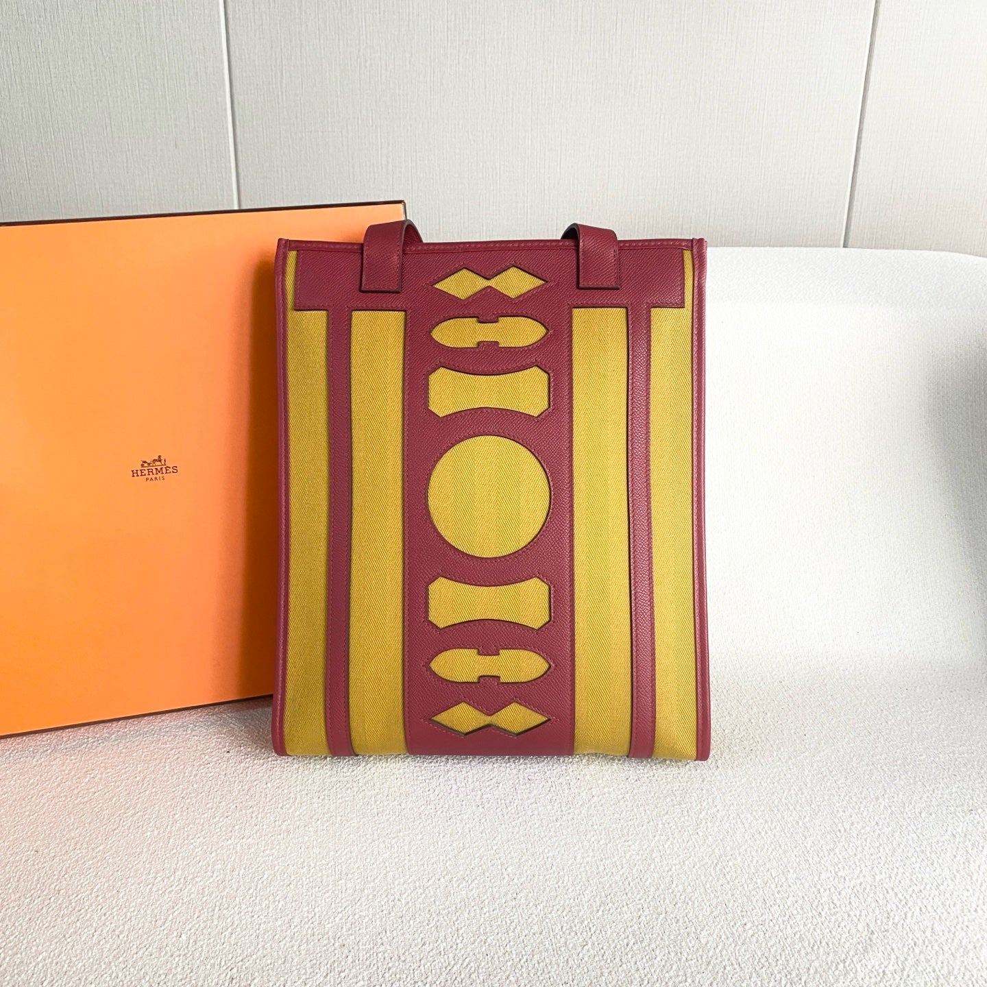 Hermes - Petit H - Leather - Red - (mini)