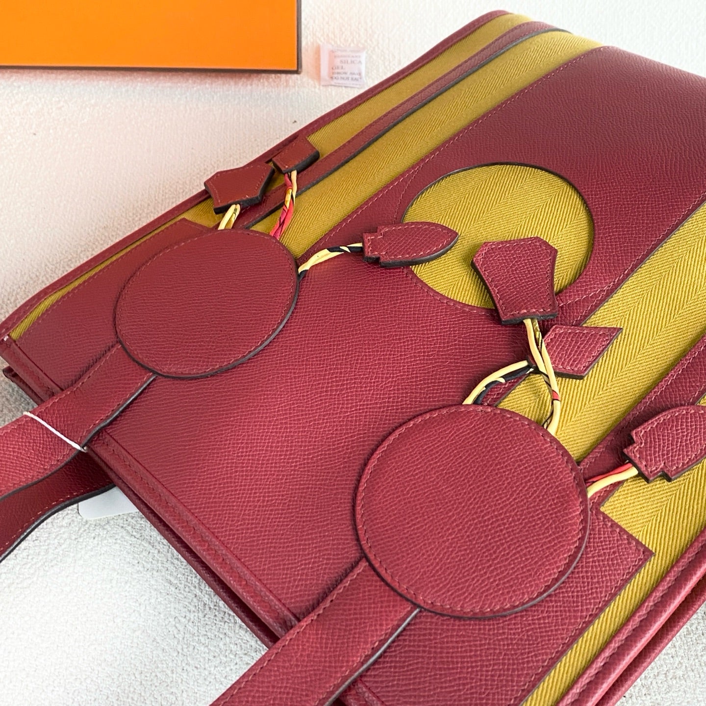 Hermes - Petit H - Leather - Red - (mini)