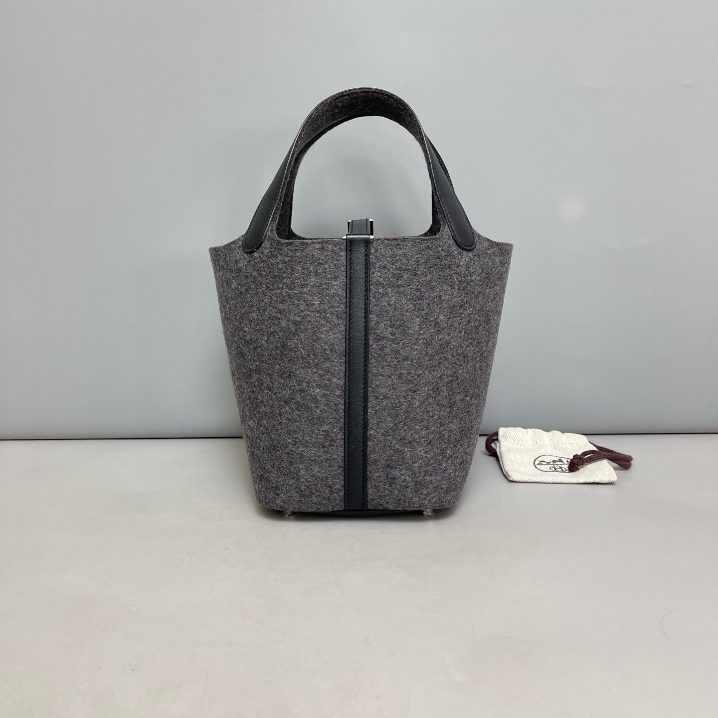 Hermes - Picotin 18 - Cloth - Grey - (mini)