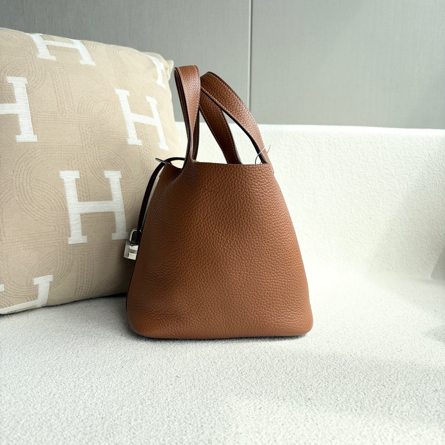 Hermes - Picotin 18 - Leather - Brown - (mini)