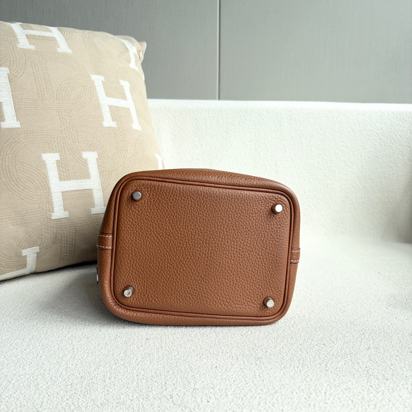 Hermes - Picotin 18 - Leather - Brown - (mini)