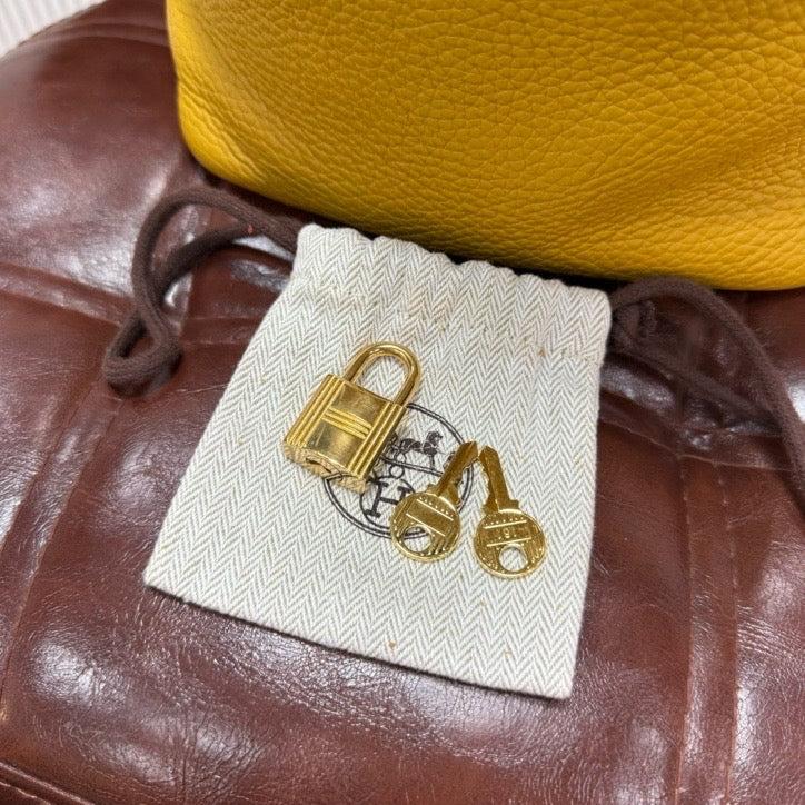 Hermes - Picotin 18 - Leather - Yellow - (small)