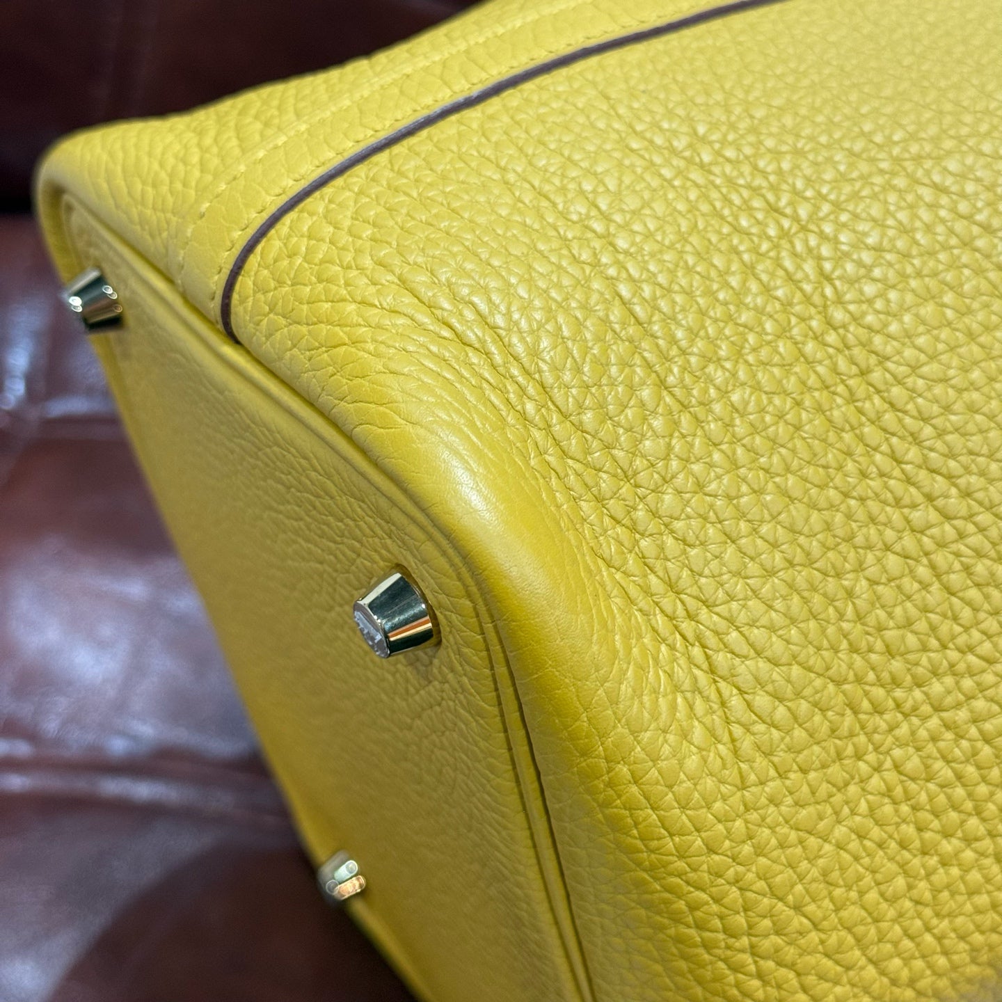 Hermes - Picotin 18 - Leather - Yellow - (small)
