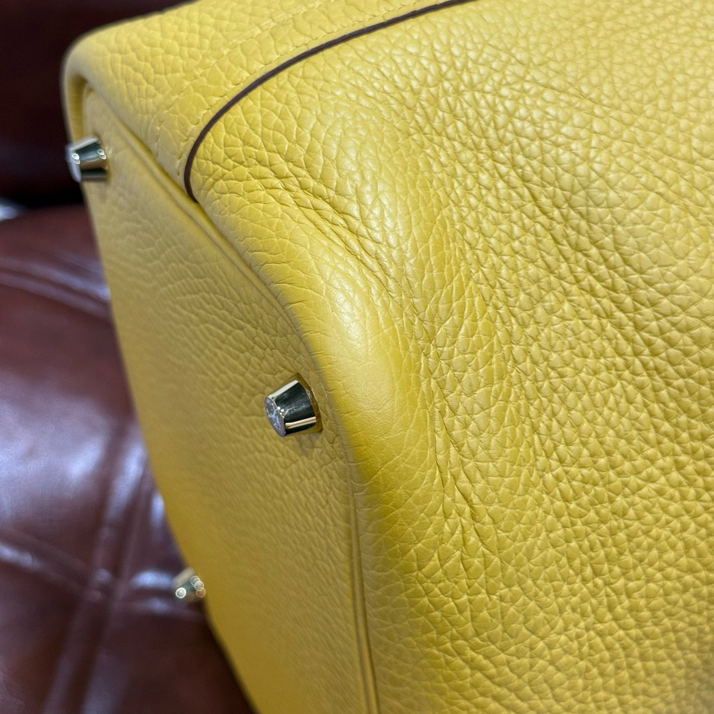 Hermes - Picotin 18 - Leather - Yellow - (small)