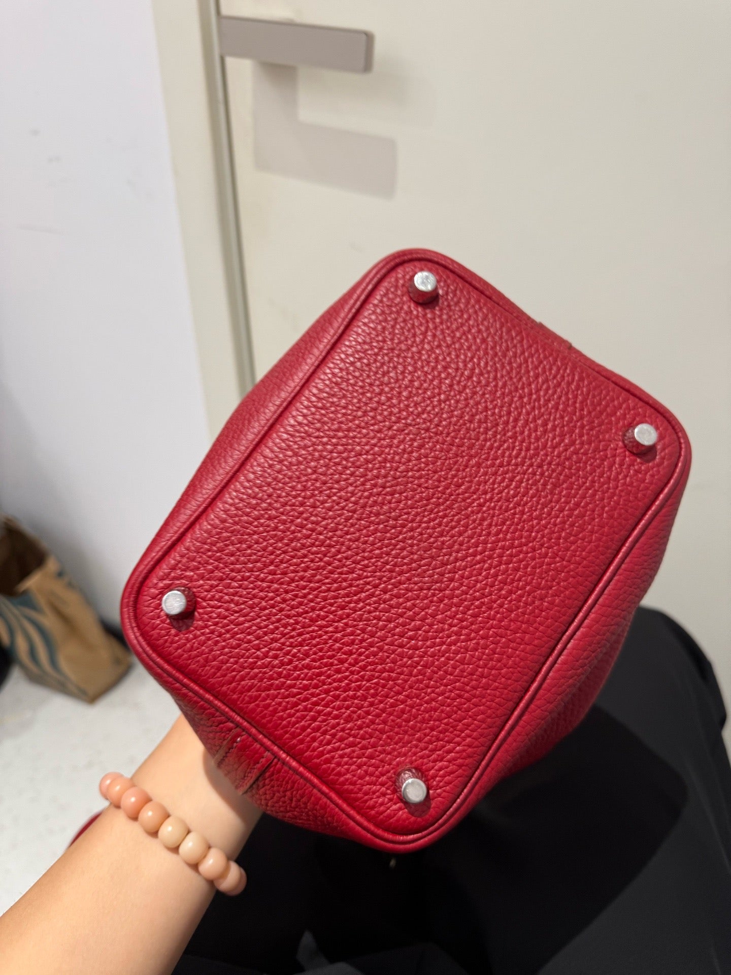Hermès - Picotin 18 - Taurillon Clemence leather - Red - (Mini)