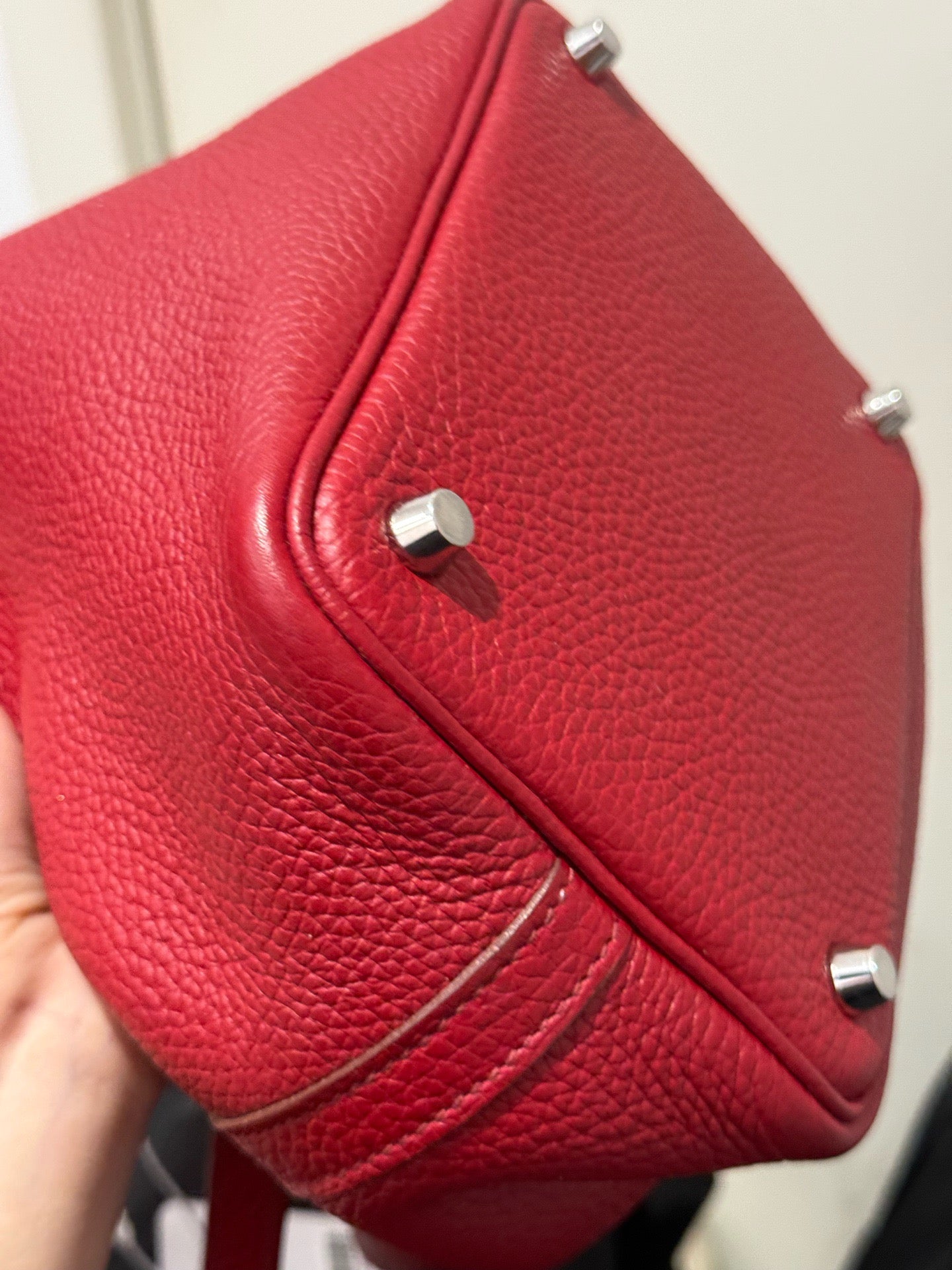 Hermès - Picotin 18 - Taurillon Clemence leather - Red - (Mini)