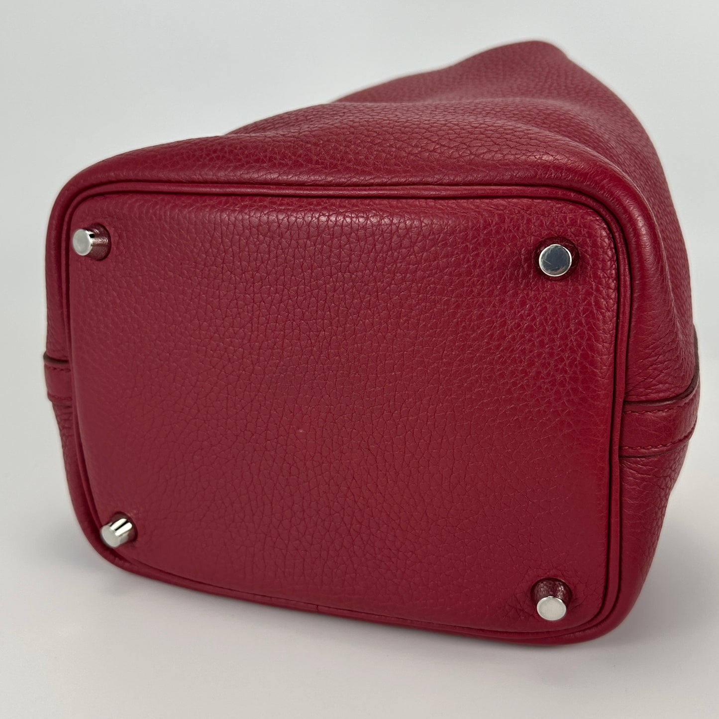 Hermès - Picotin - Clemence leather - Burgundy - (Mini)
