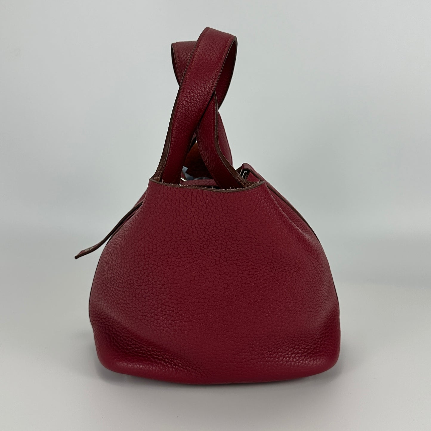 Hermès - Picotin - Clemence leather - Burgundy - (Mini)