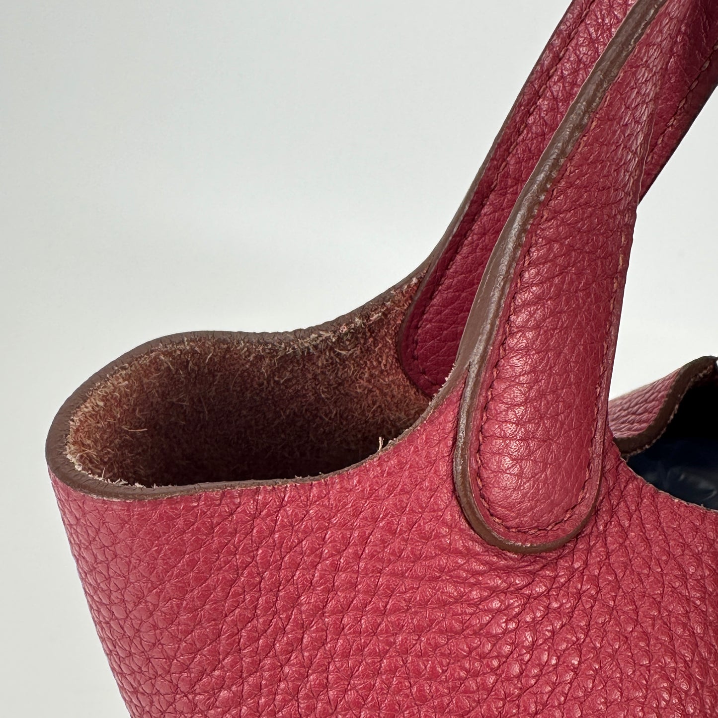Hermès - Picotin - Clemence leather - Burgundy - (Mini)