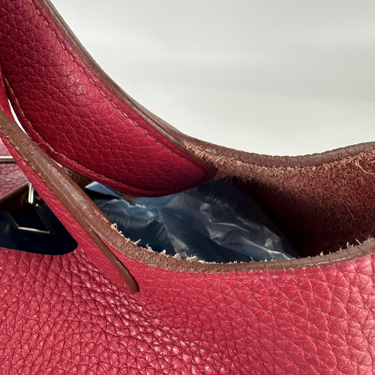 Hermès - Picotin - Clemence leather - Burgundy - (Mini)