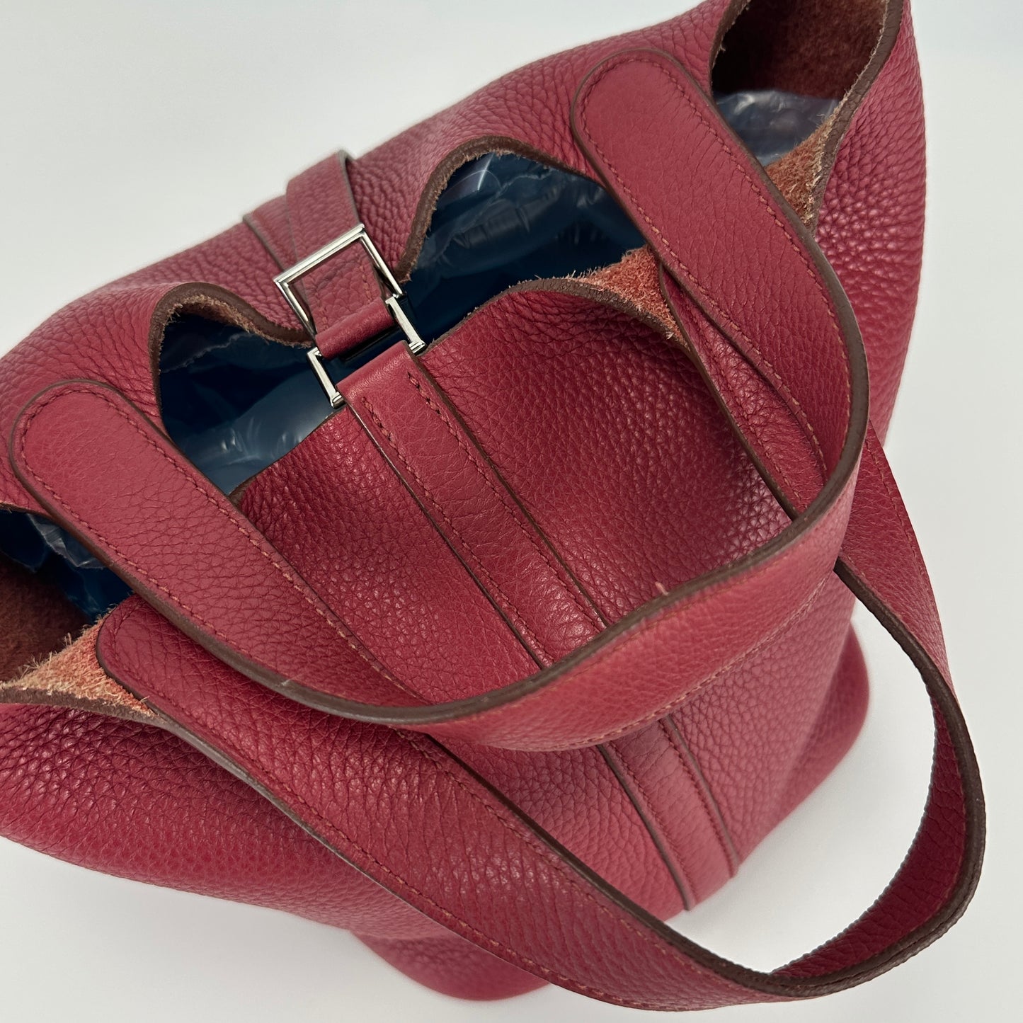 Hermès - Picotin - Clemence leather - Burgundy - (Mini)