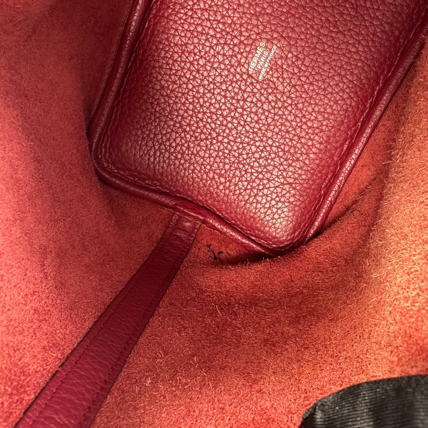 Hermès - Picotin - Clemence leather - Burgundy - (Mini)