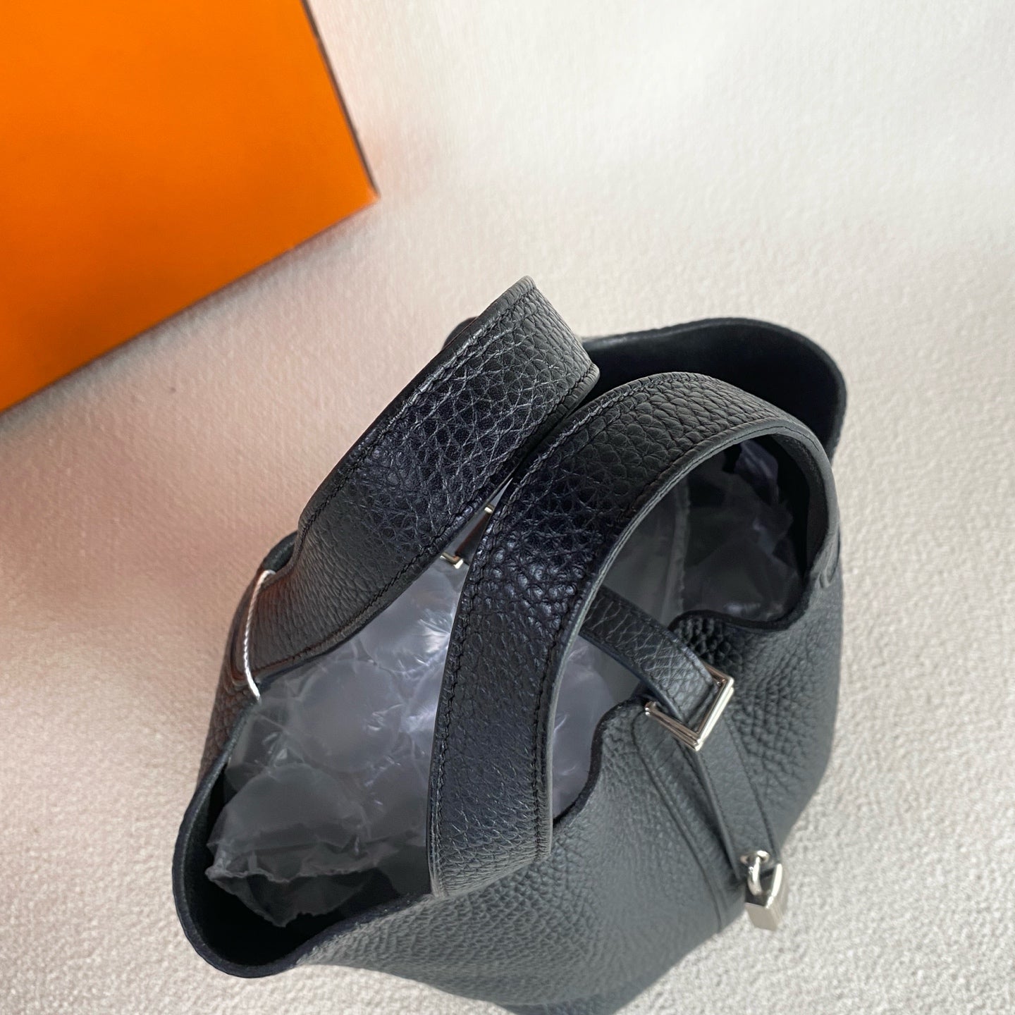 Hermes - Picotin - Leather - Black - (Small)