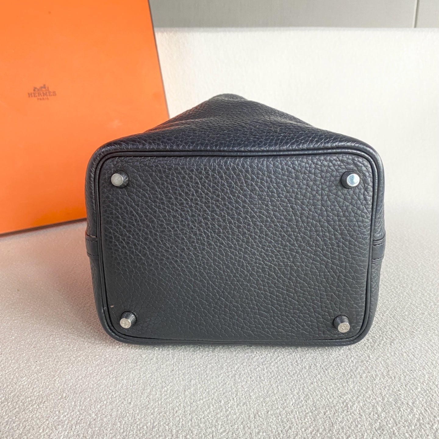 Hermes - Picotin - Leather - Black - (Small)