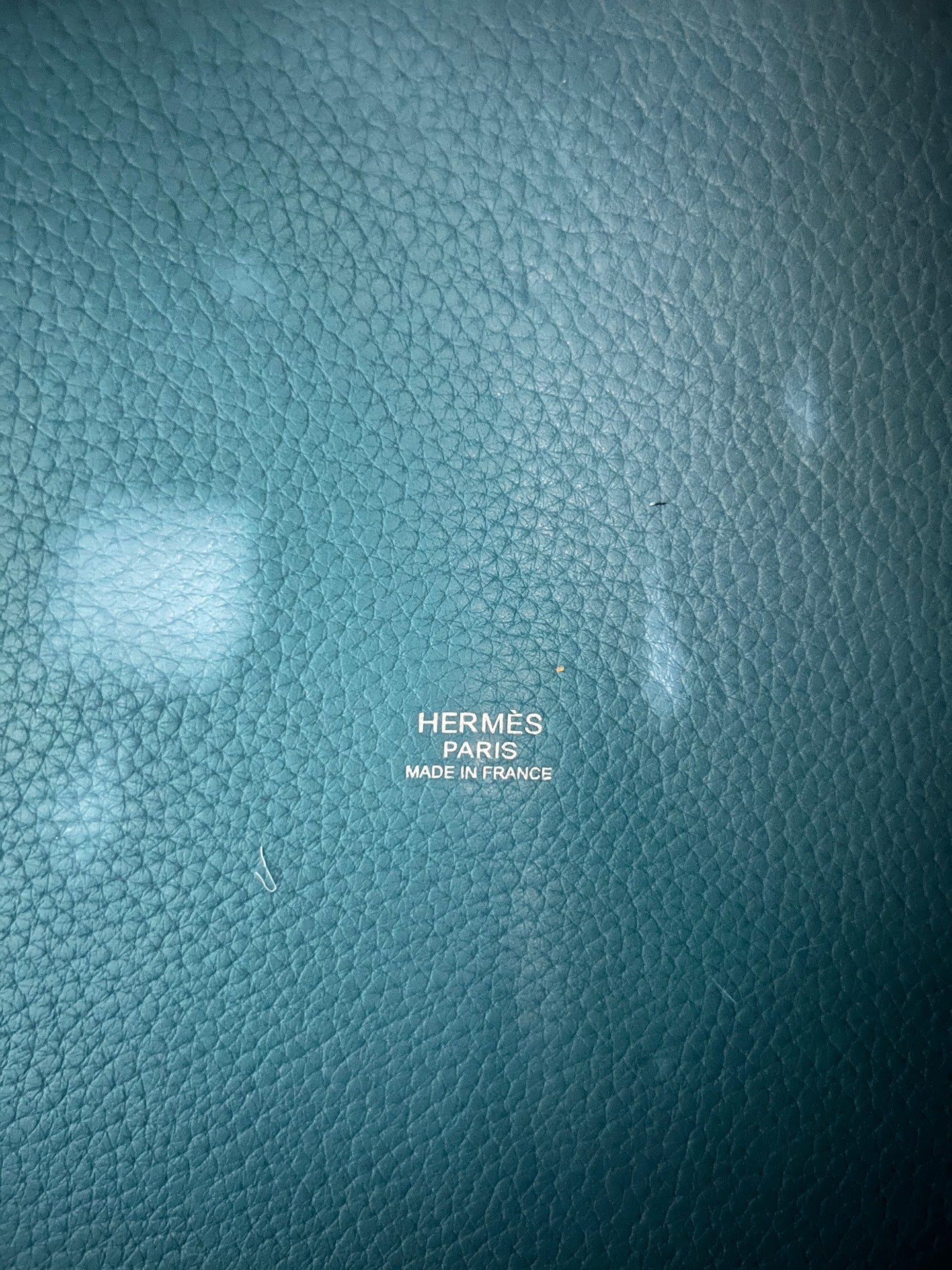 Hermes - Picotin - Leather - Blue - (Large)