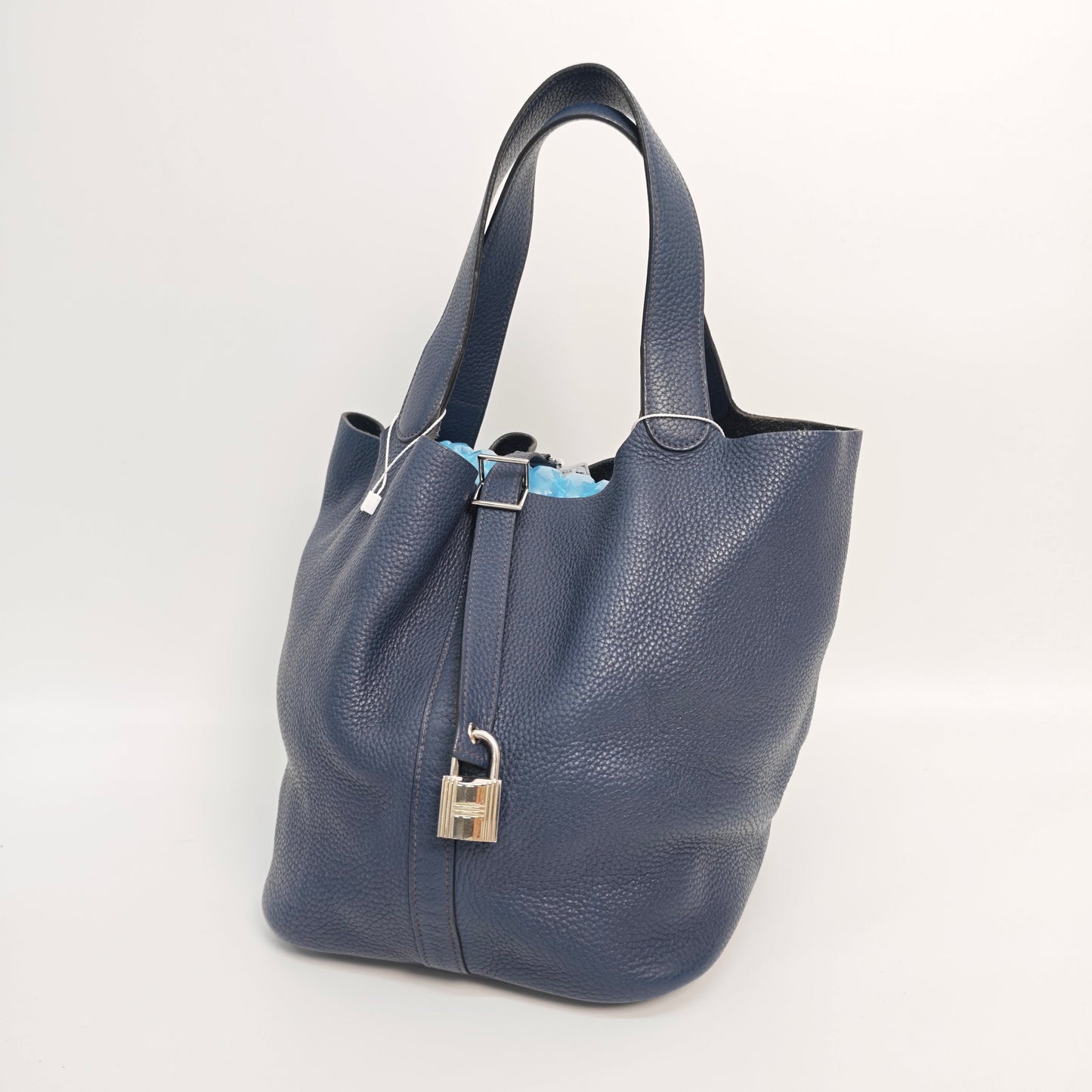 Hermes - Picotin - Leather - Blue - (medium)