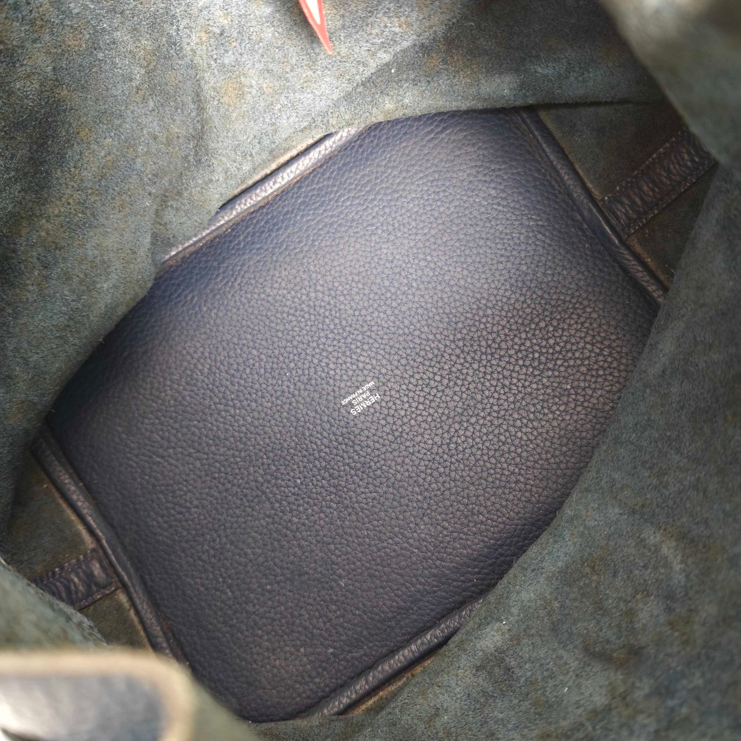 Hermes - Picotin - Leather - Blue - (medium)