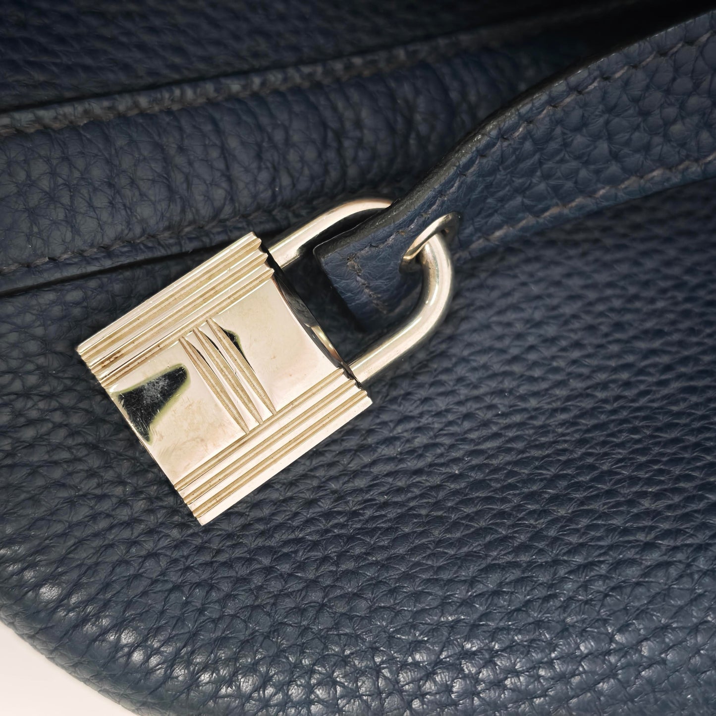 Hermes - Picotin - Leather - Blue - (medium)