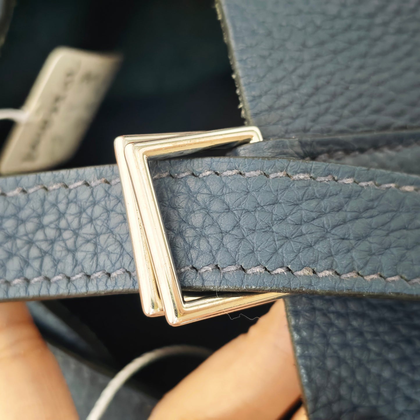 Hermes - Picotin - Leather - Blue - (medium)