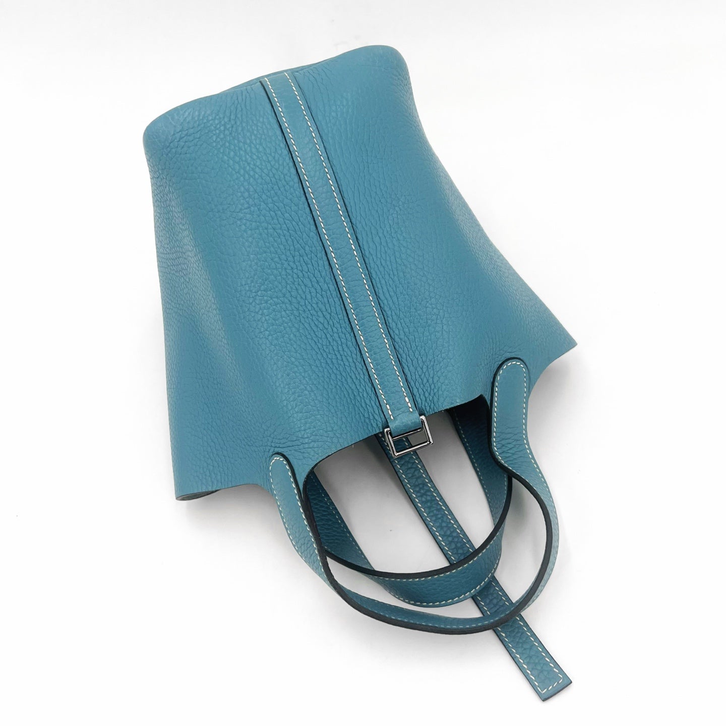 Hermes - Picotin - Leather - Blue - (small)