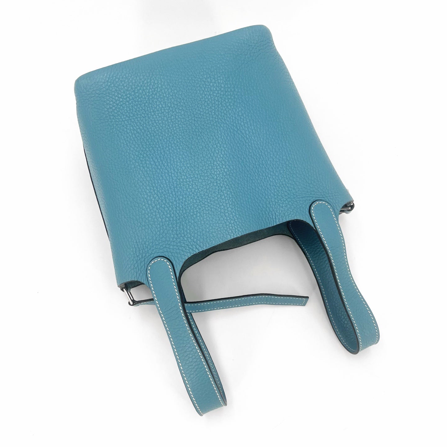 Hermes - Picotin - Leather - Blue - (small)