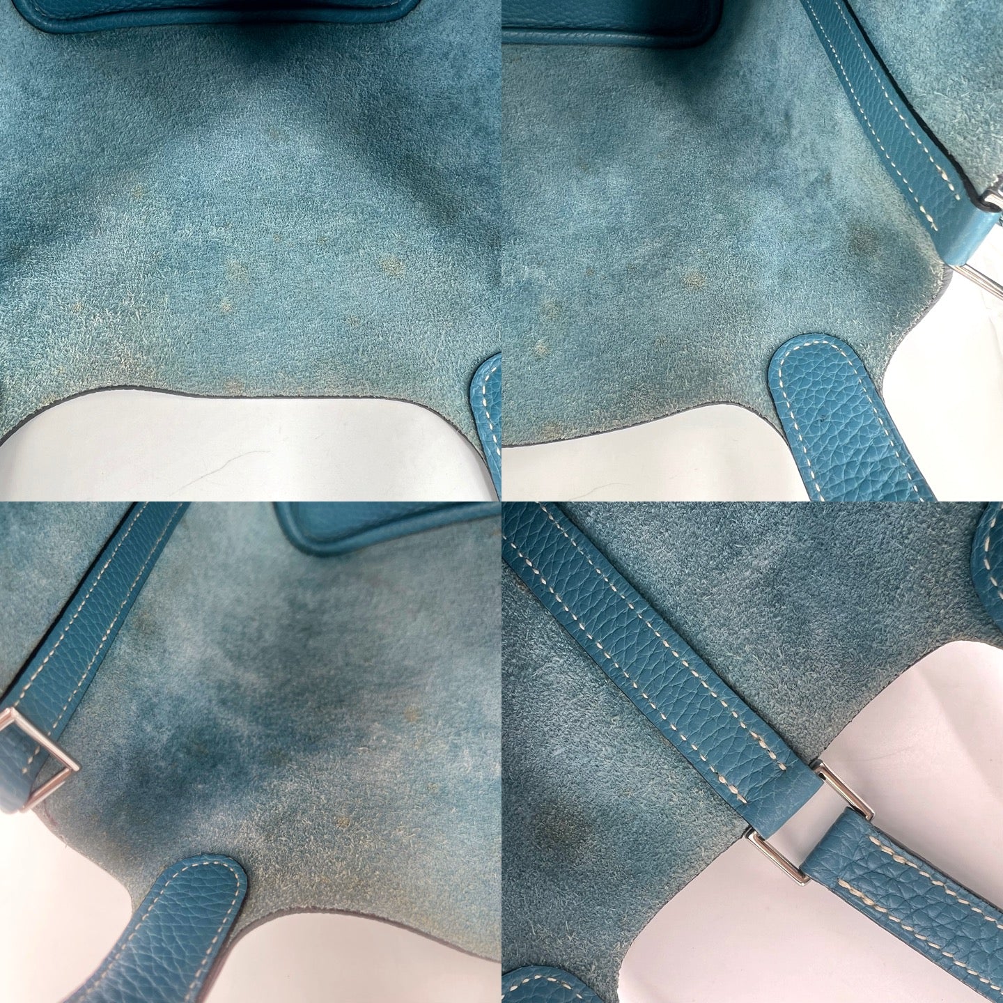 Hermes - Picotin - Leather - Blue - (small)