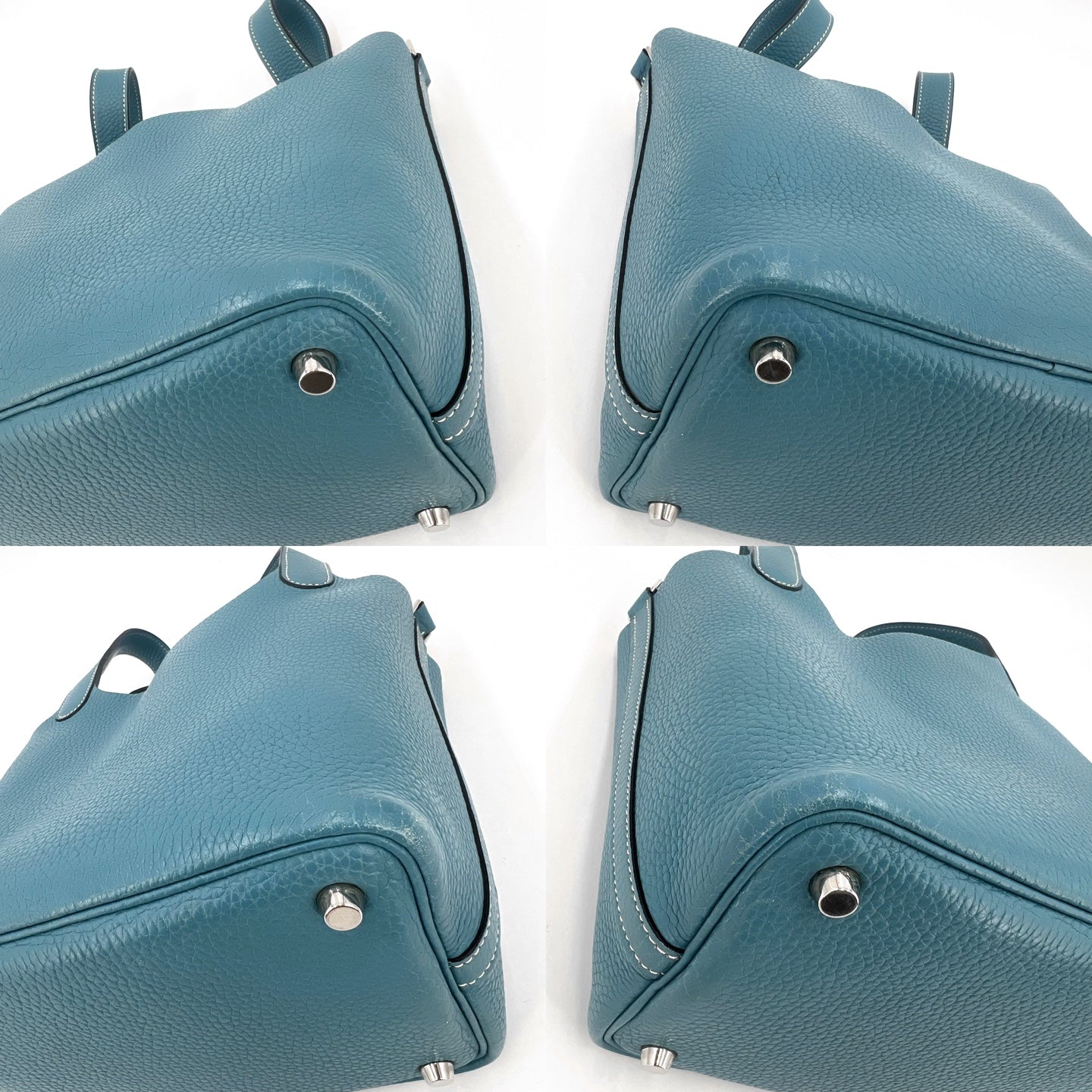 Hermes - Picotin - Leather - Blue - (small)