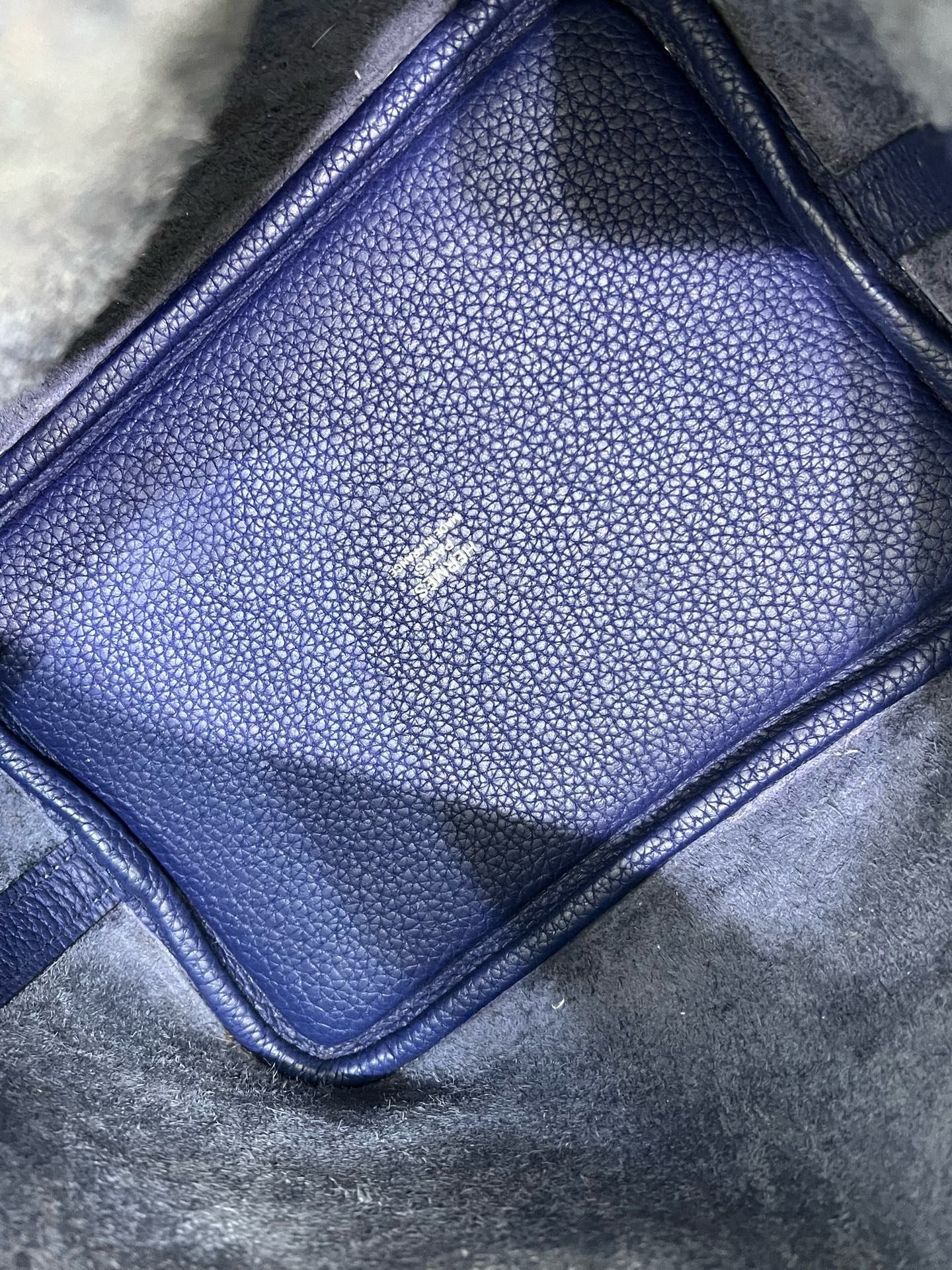 Hermes - Picotin - Leather - Blue - (small)