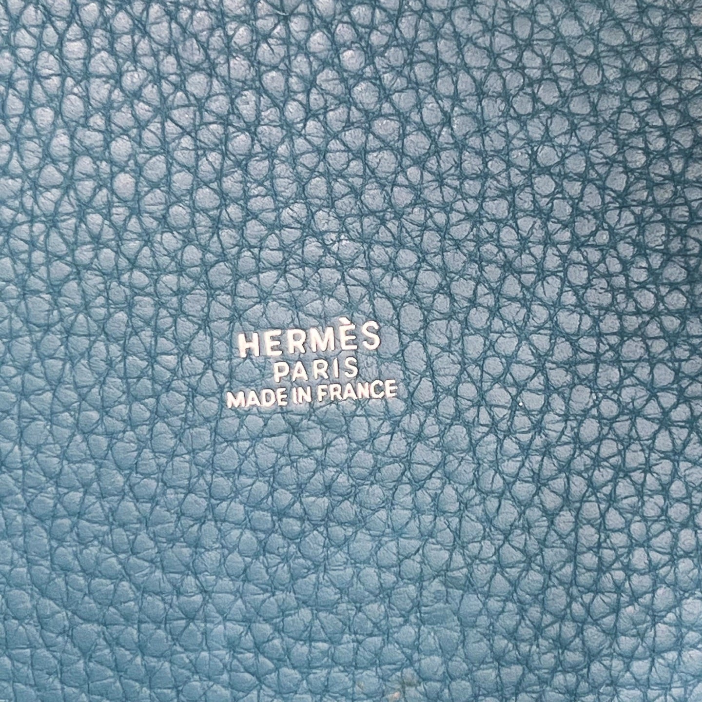 Hermes - Picotin - Leather - Blue - (small)
