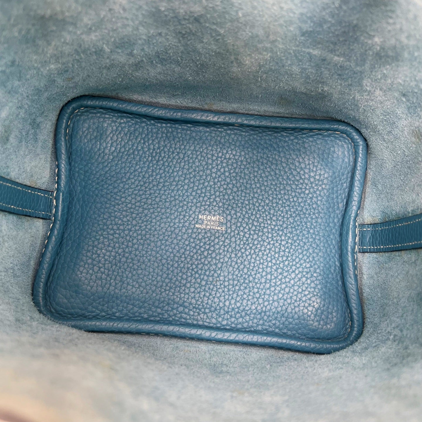 Hermes - Picotin - Leather - Blue - (small)