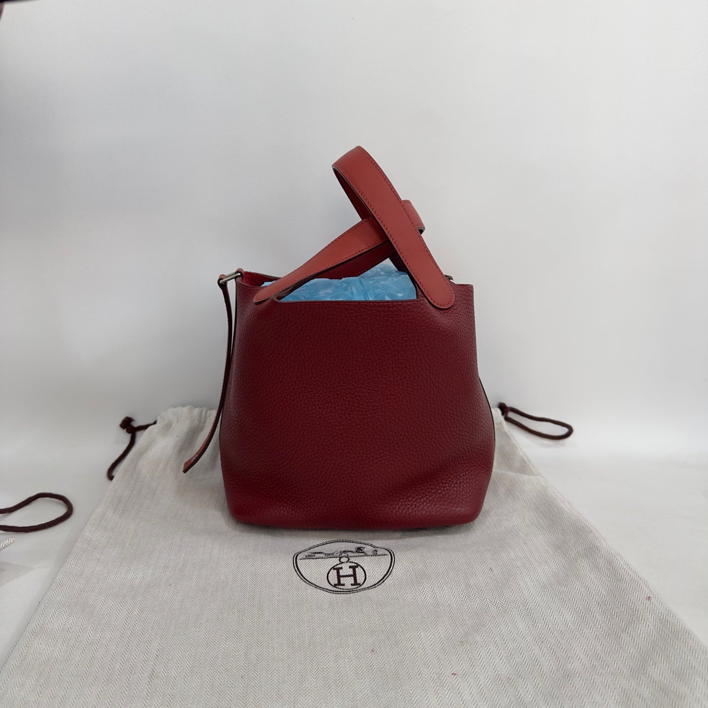 Hermes - Picotin - Leather - Burgundy - (mini)