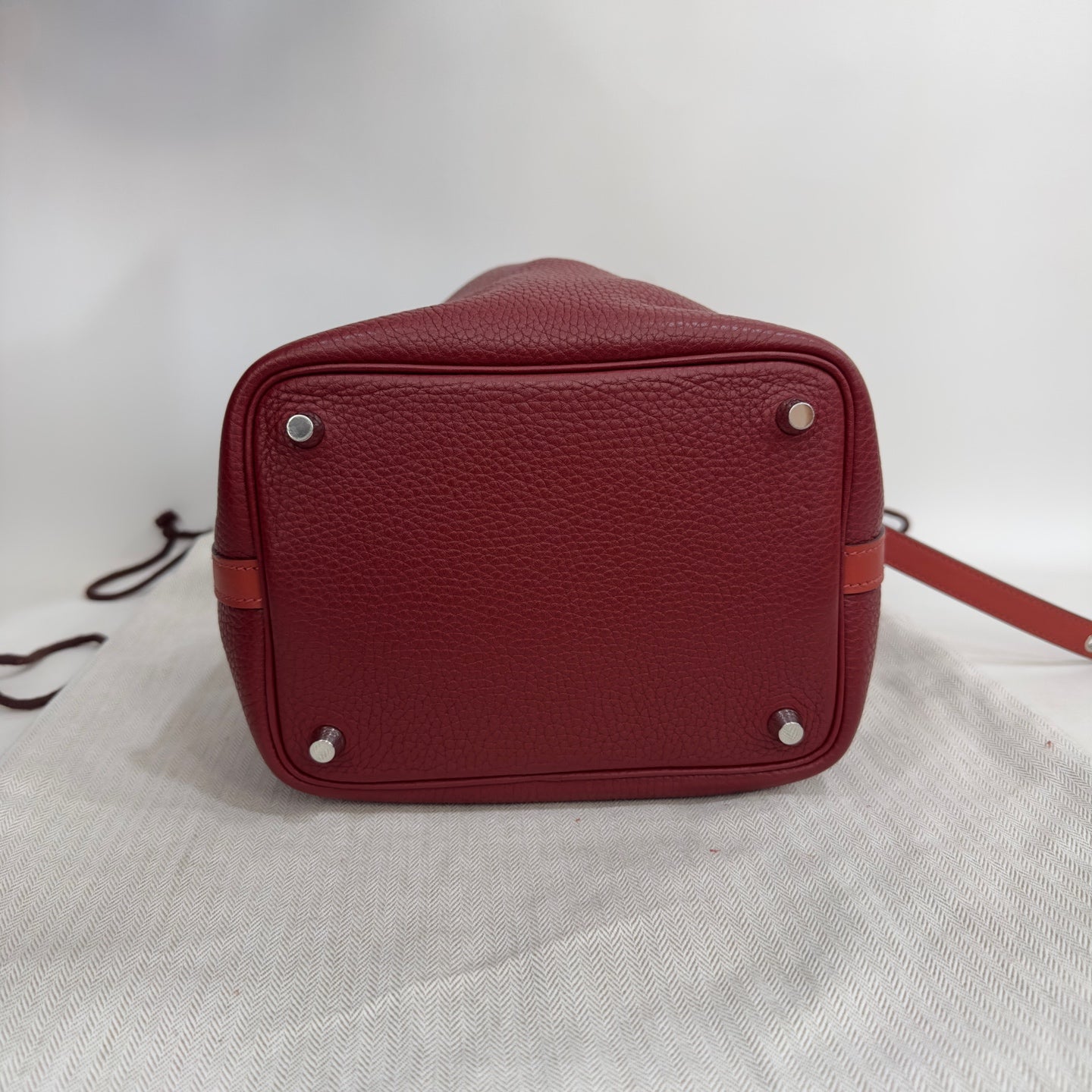 Hermes - Picotin - Leather - Burgundy - (mini)