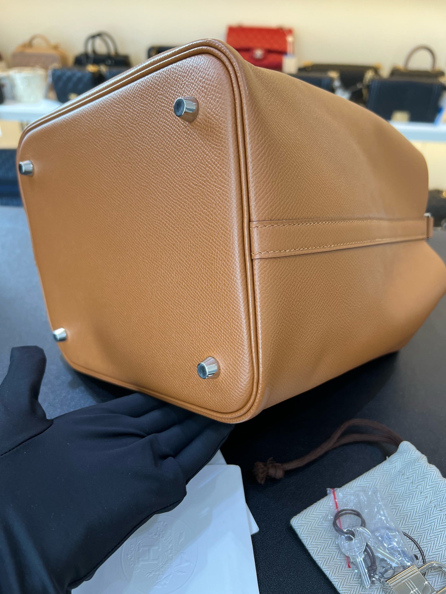 Hermes - Picotin - Leather - Gold - (medium)