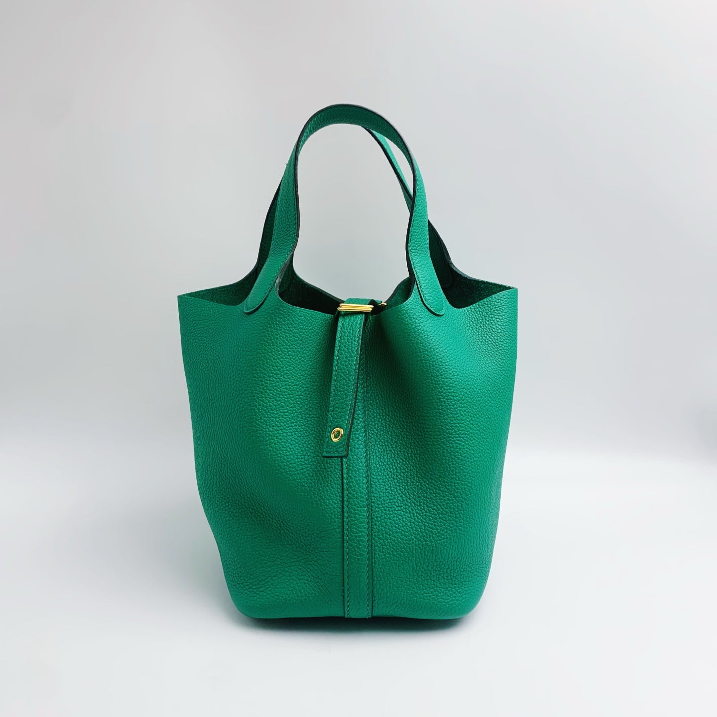 Hermes - Picotin - Leather - Green - (small)