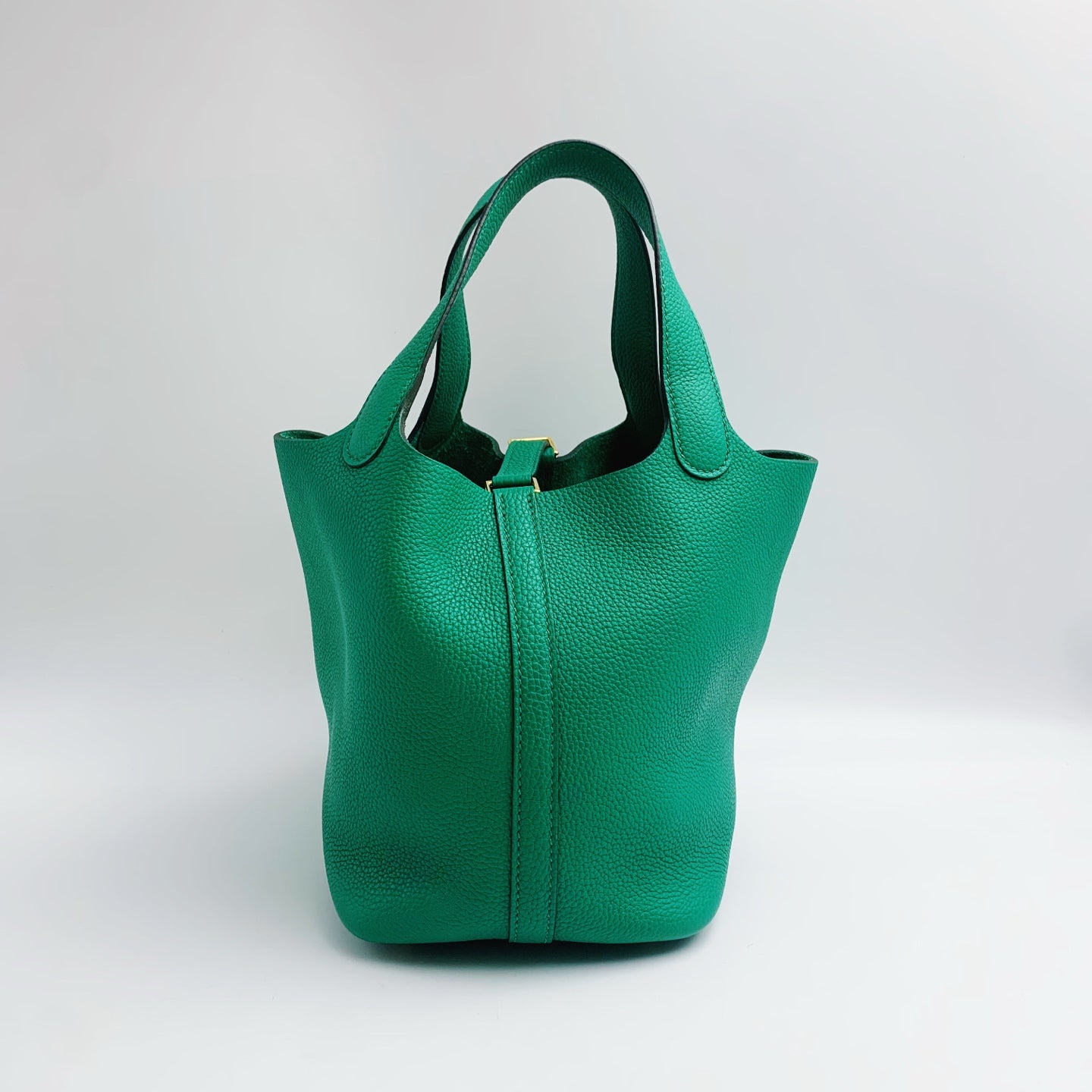 Hermes - Picotin - Leather - Green - (small)