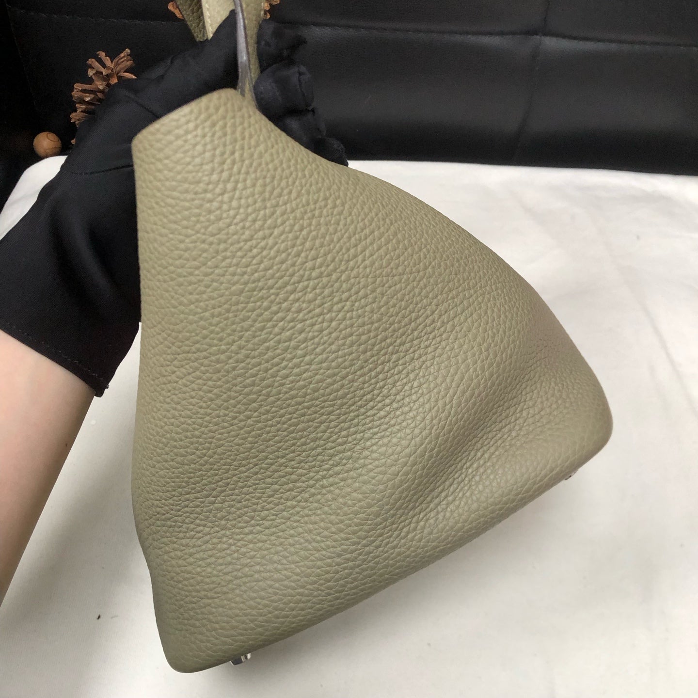 Hermes - Picotin - Leather - Green - (small)