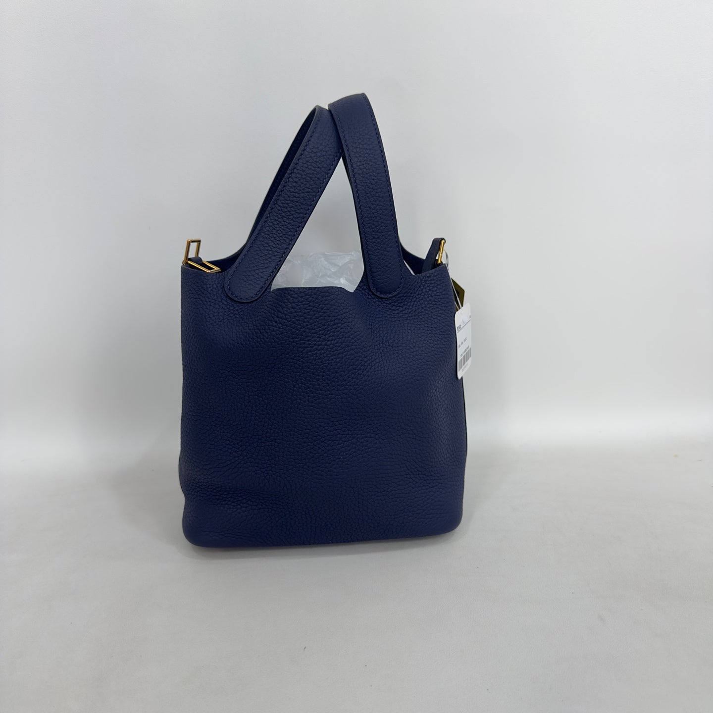 Hermes - Picotin - Leather - Navy - (small)