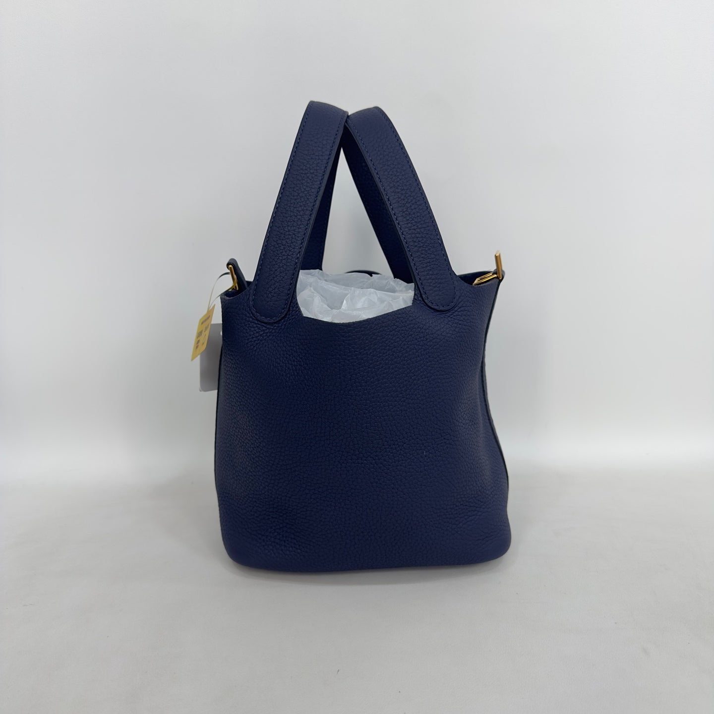 Hermes - Picotin - Leather - Navy - (small)