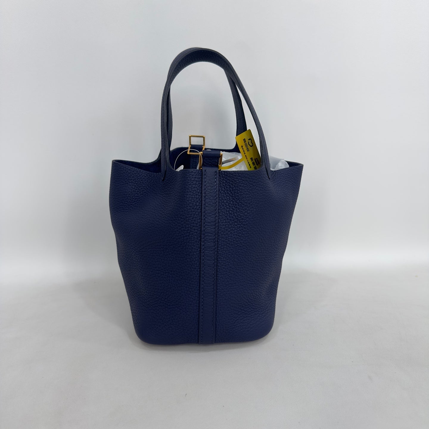 Hermes - Picotin - Leather - Navy - (small)
