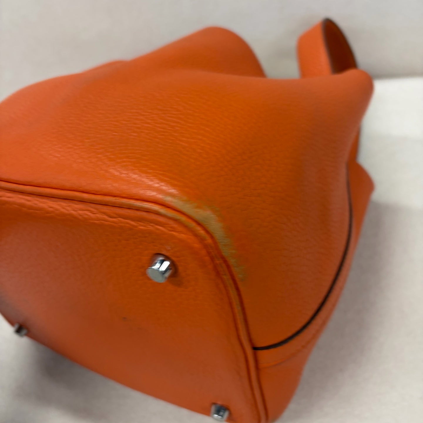 Hermes - Picotin - Leather - Orange - (22)