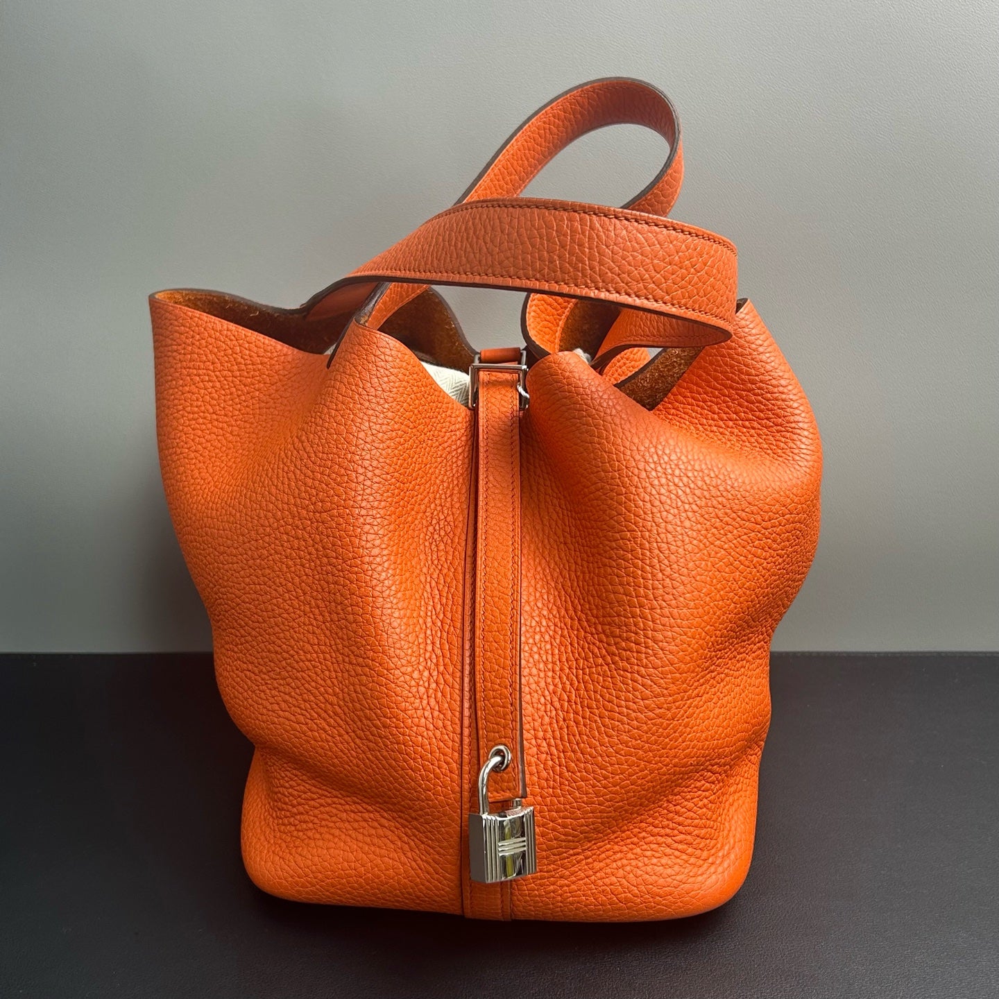 Hermès - Picotin - Leather - Orange - (mini)
