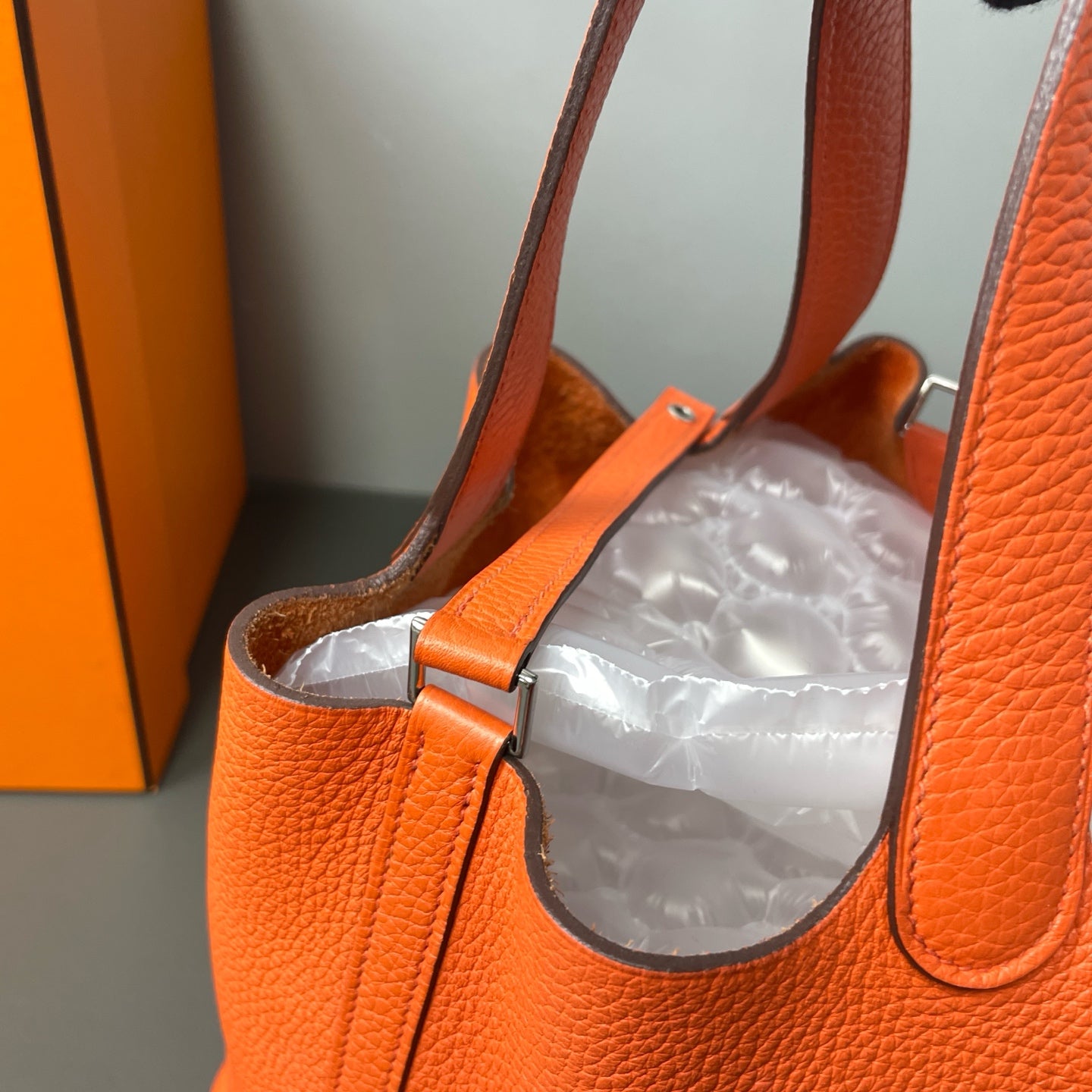 Hermès - Picotin - Leather - Orange - (mini)