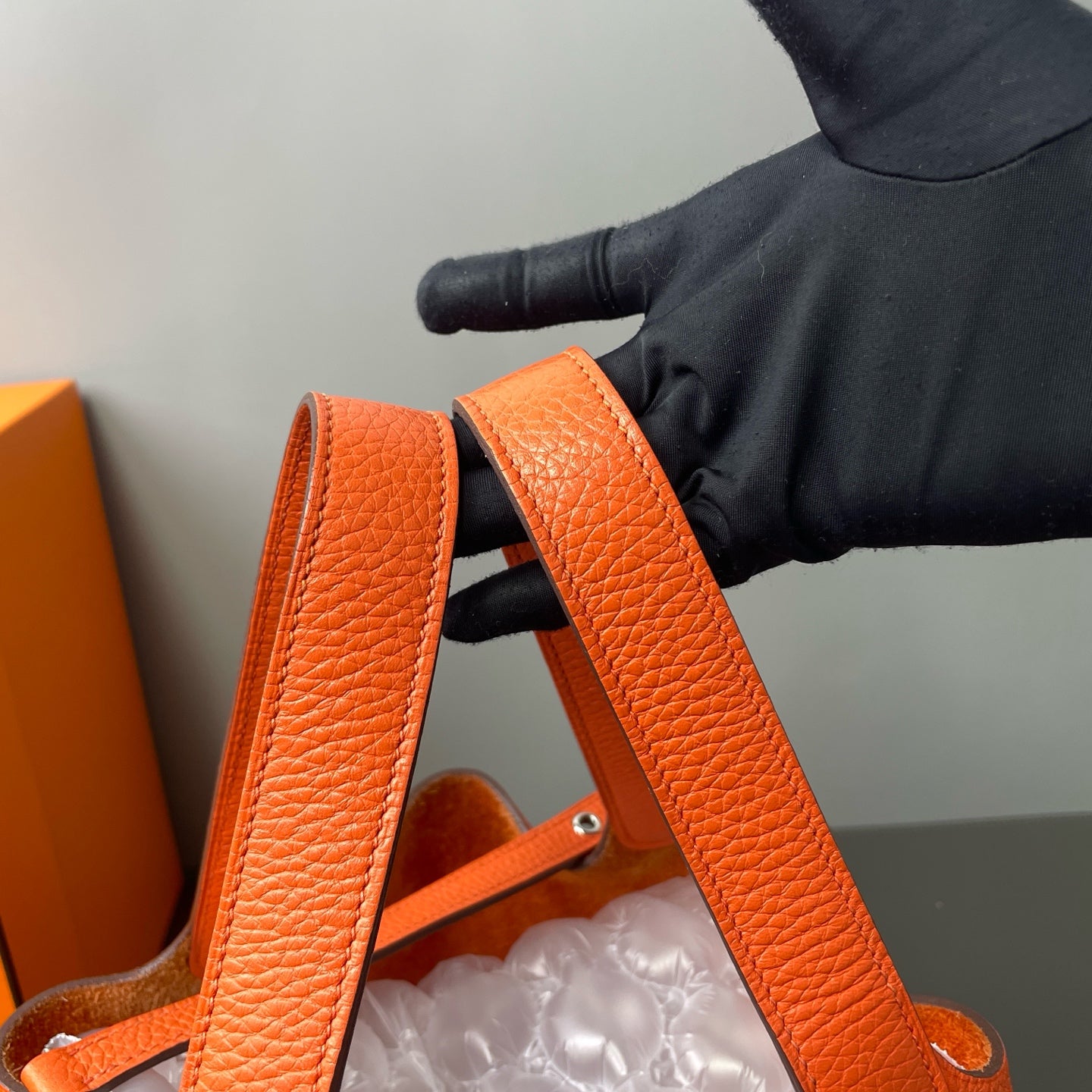 Hermès - Picotin - Leather - Orange - (mini)