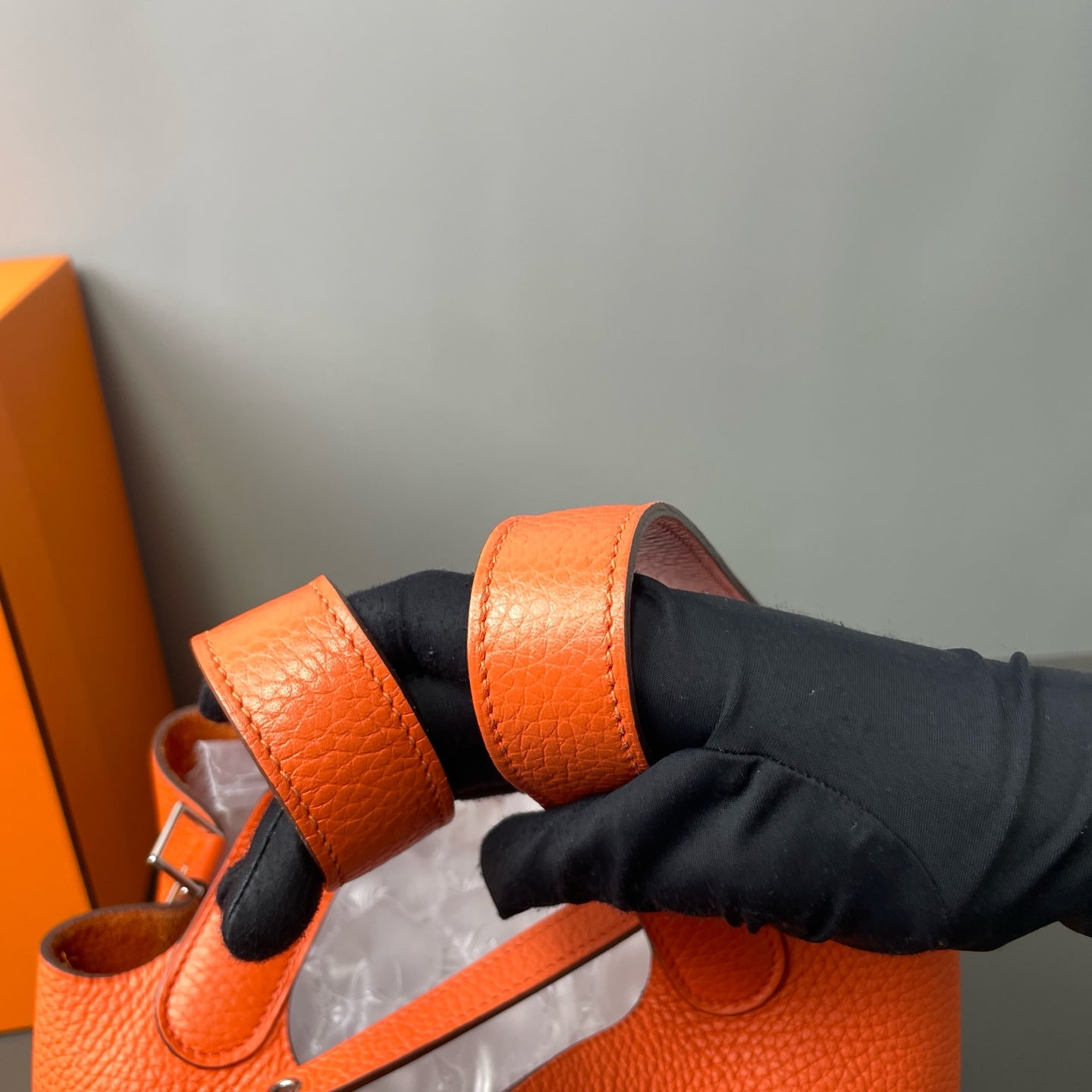 Hermès - Picotin - Leather - Orange - (mini)