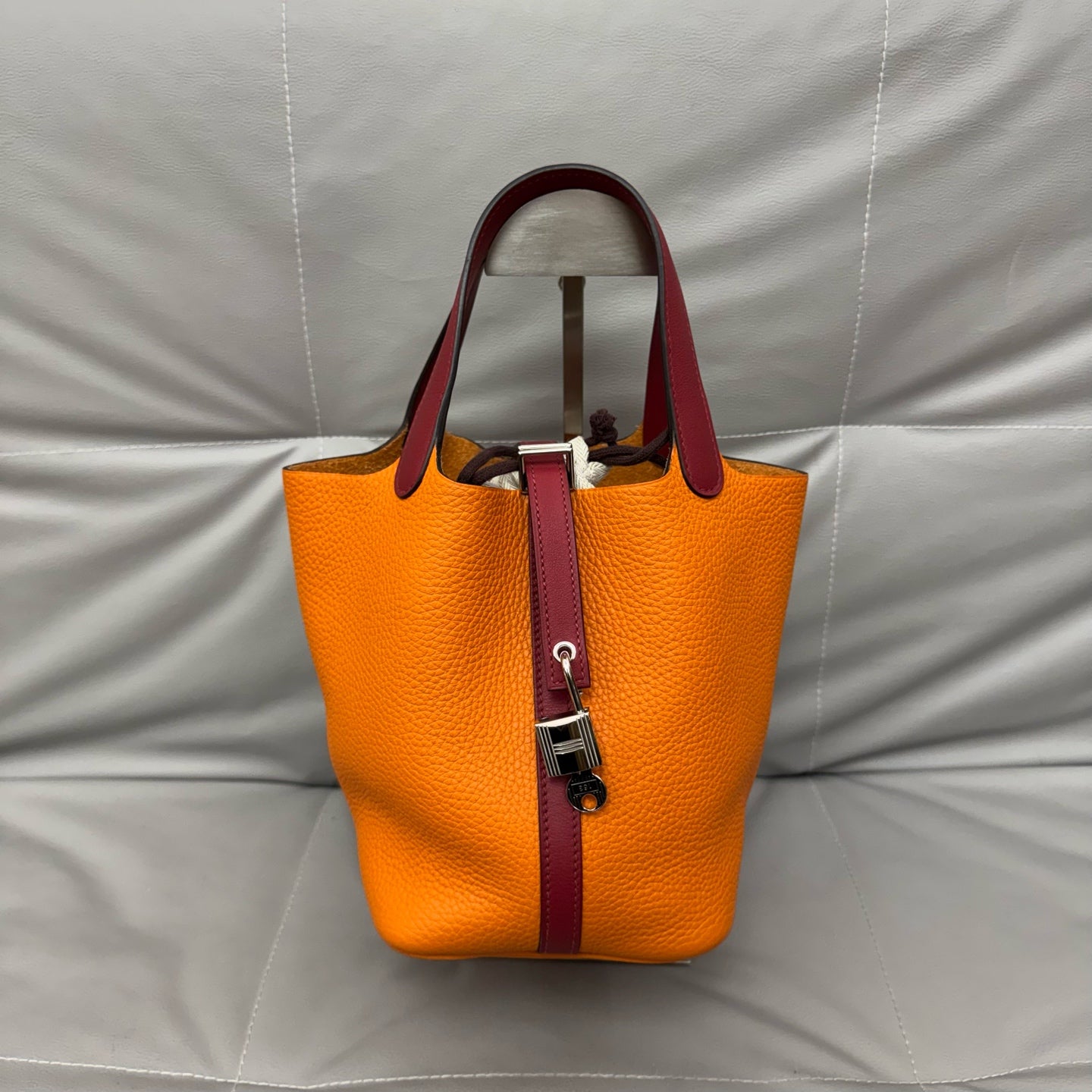 Hermes - Picotin - Leather - Orange - (small)