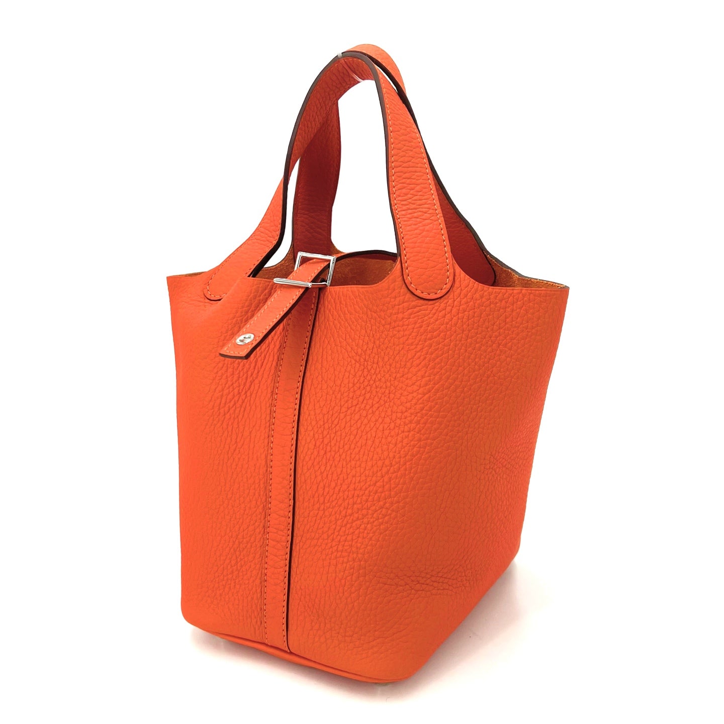 Hermes - Picotin - Leather - Orange - (small)